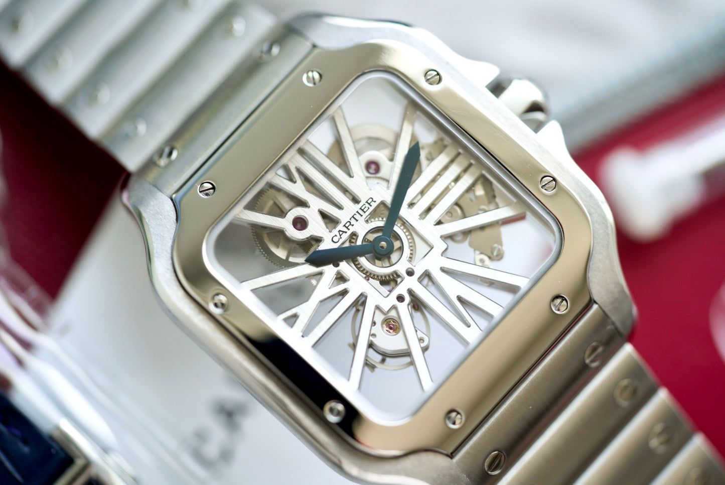 (WHSA0015) 2020 Cartier Santos Skeleton