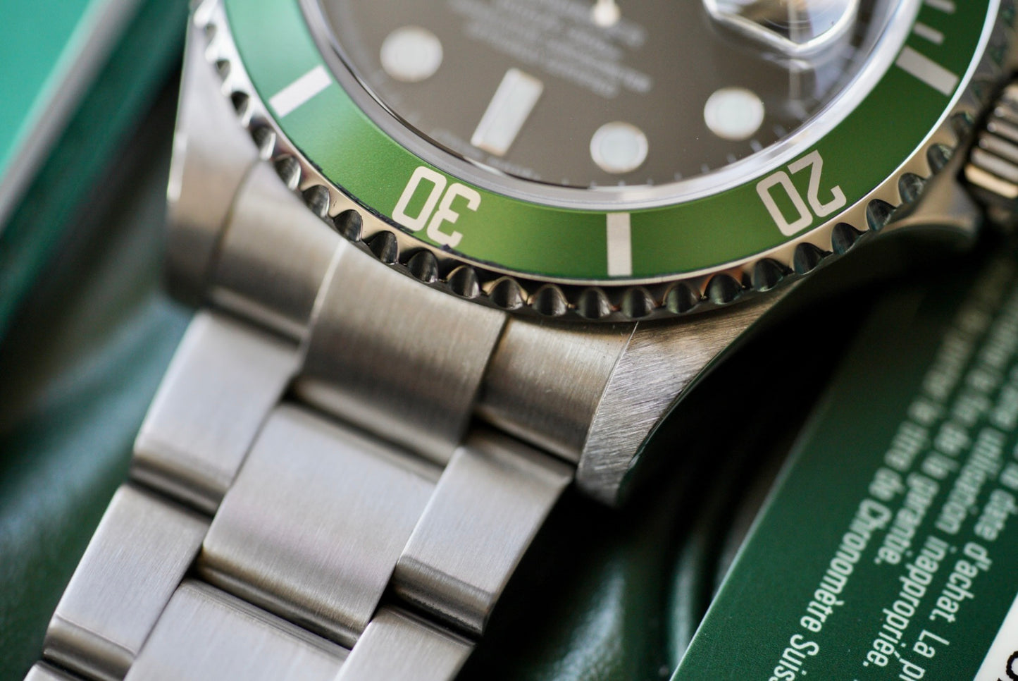 (16610LV) Rolex Submariner ‘Kermit’