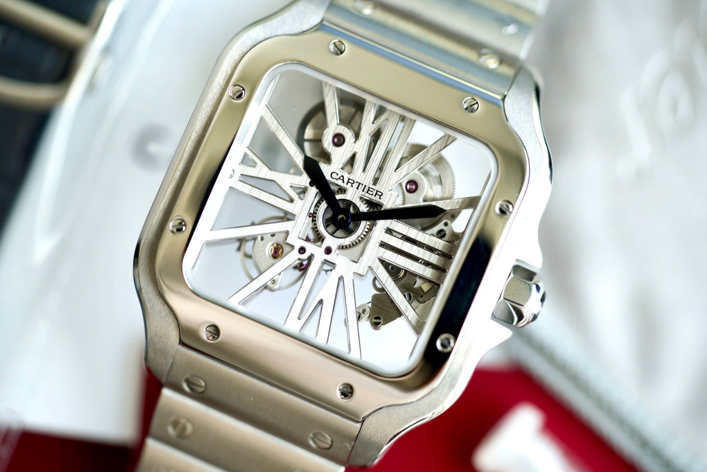 (WHSA0015) 2020 Cartier Santos Skeleton