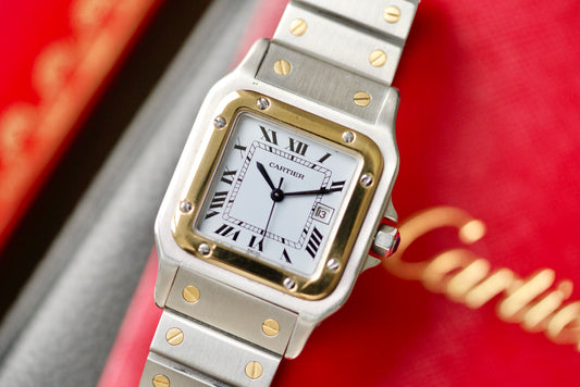 (2961) Cartier Santos Carrée White Dial