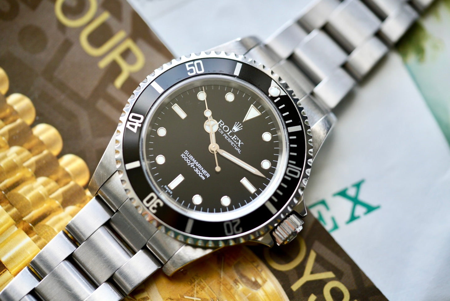 (14060) 1999 Rolex Submariner 40mm No-Date