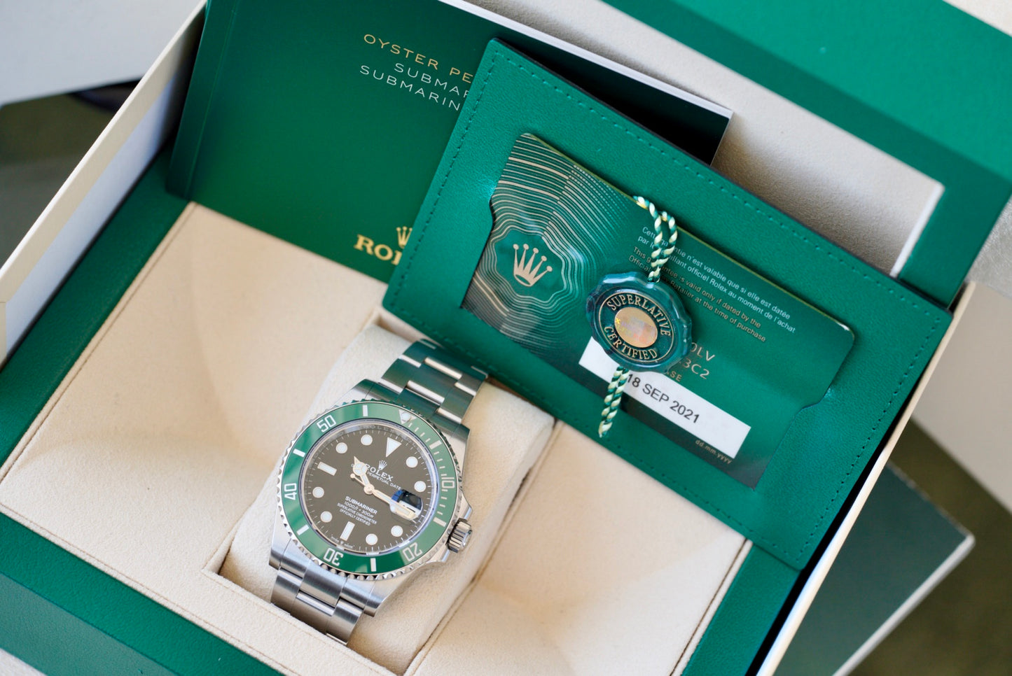 (126610LV) 2021 Rolex Submariner “Starbucks” 41mm