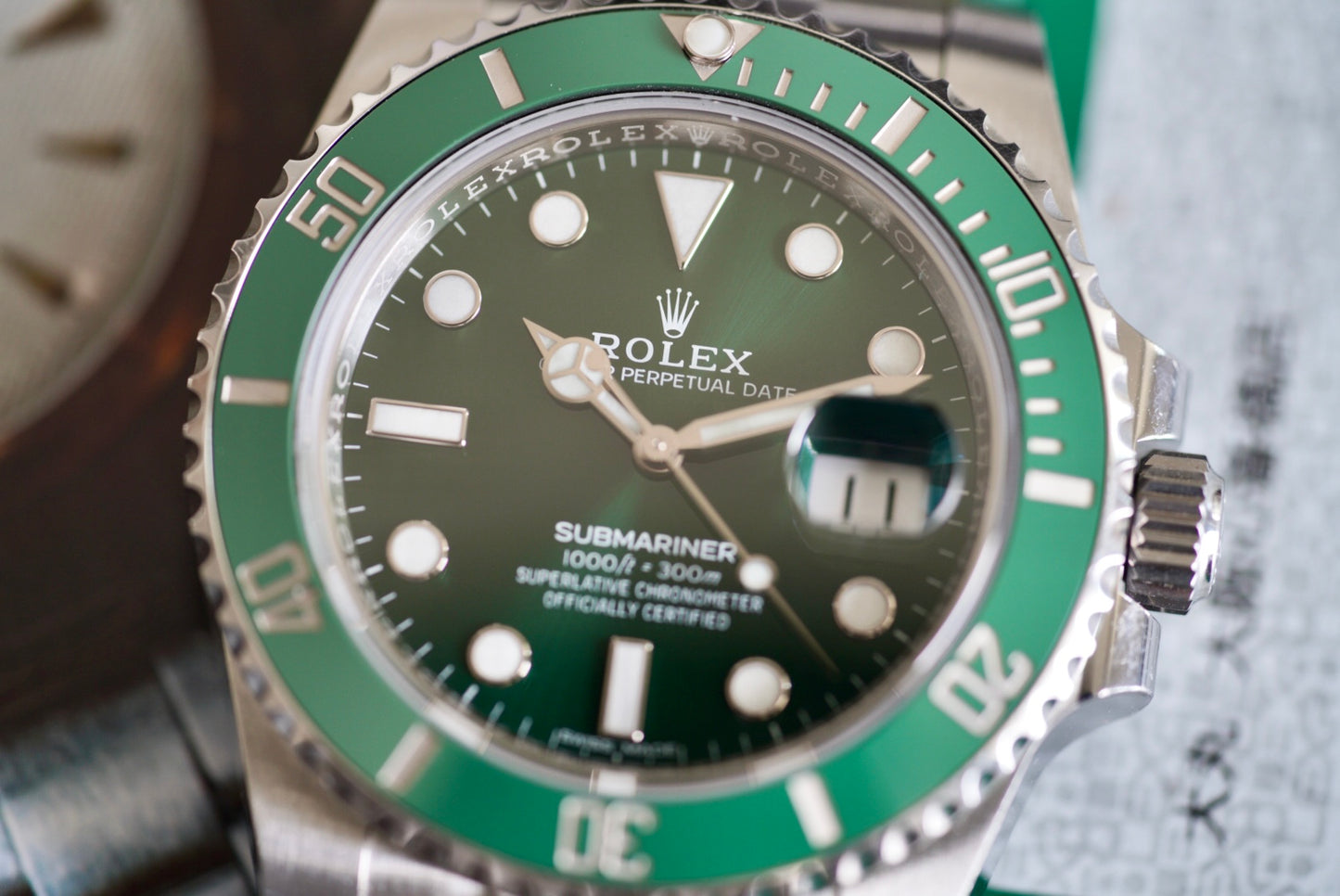 (116610LV) 2018 Rolex Submariner ‘Hulk’ 40mm
