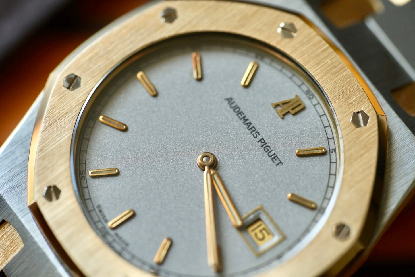 (56175SA) Audemars Piguet Royal Oak 33mm Quartz Smooth Grey Dial