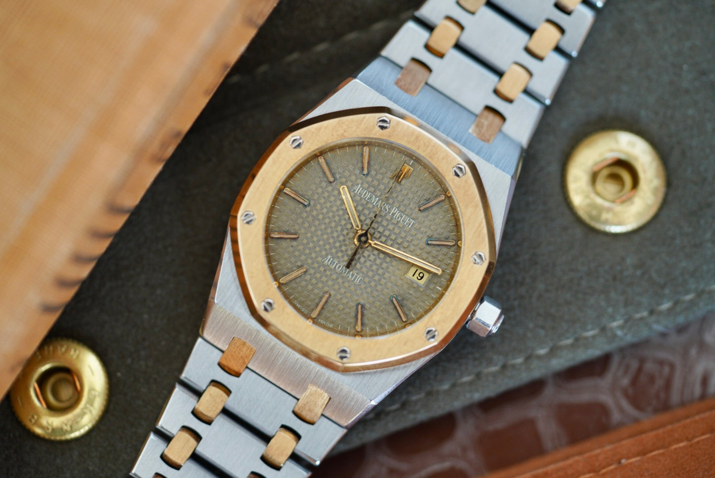 (15000SA) Audemars Piguet Royal Oak 33mm Automatic Tropical Dial