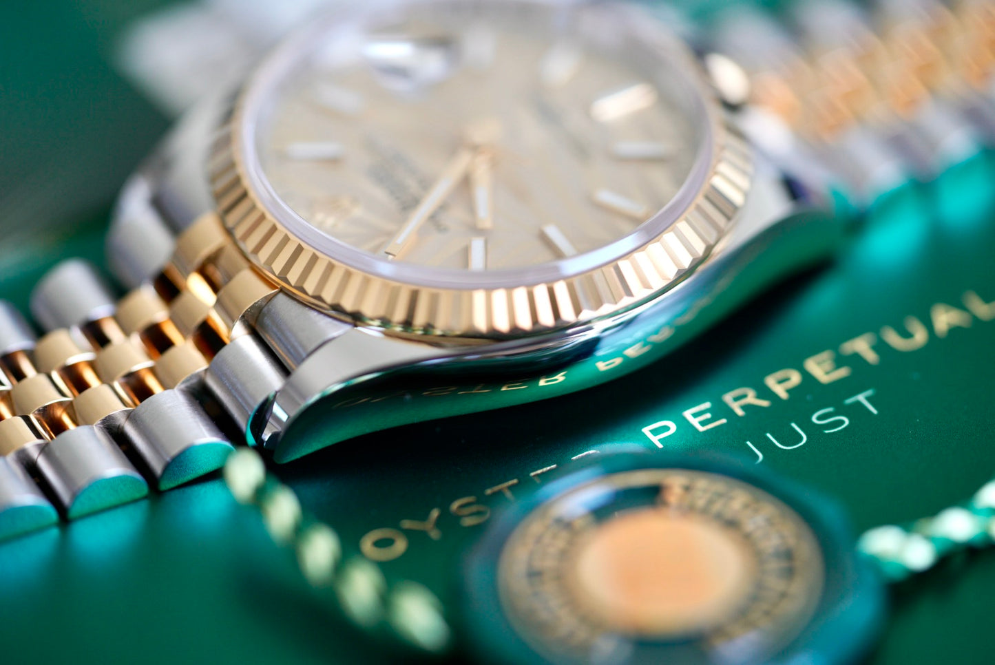 (126223) 2021 Rolex Datejust 36mm ‘Palm’ Dial