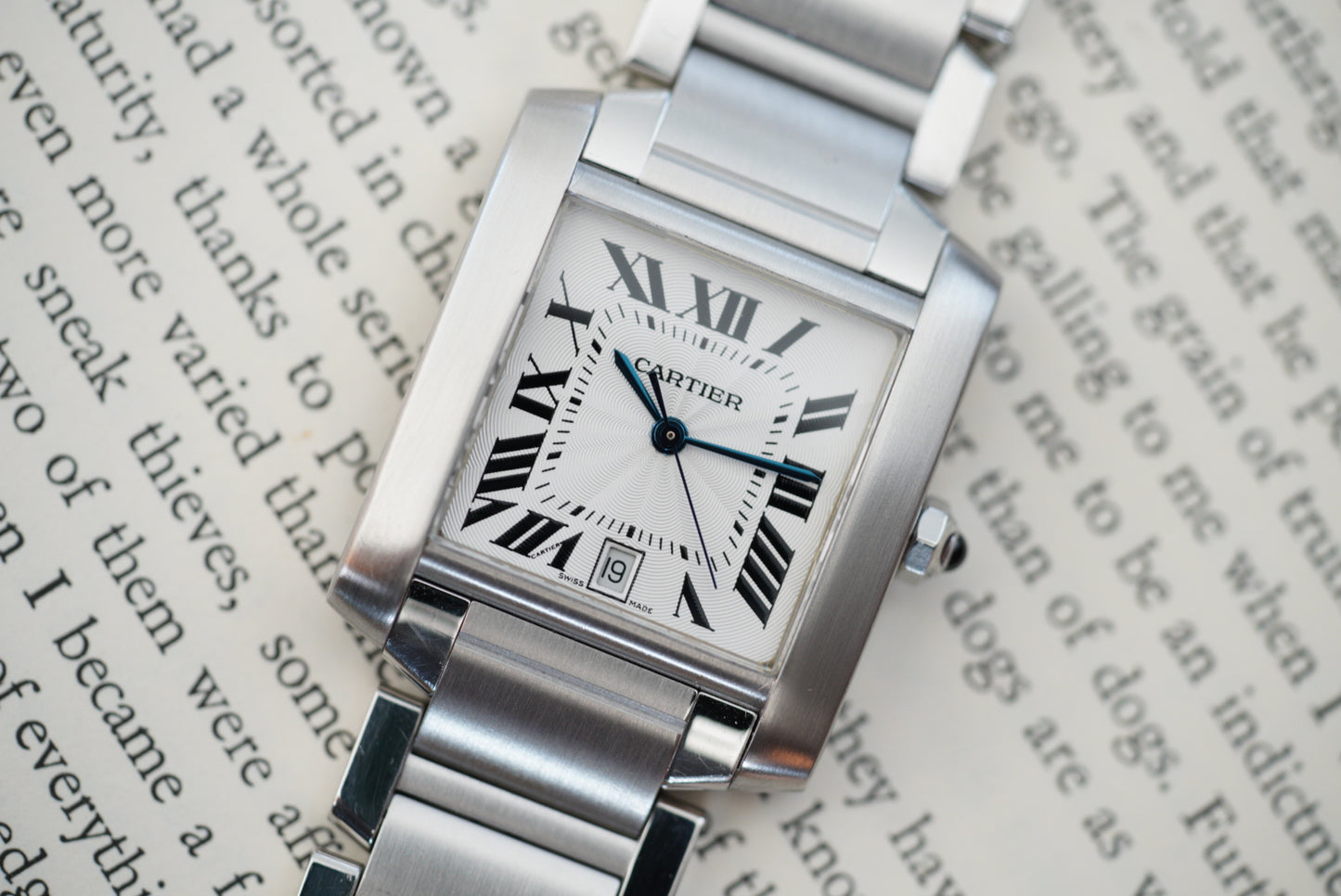 (2302) Cartier Tank Francaise Automatic