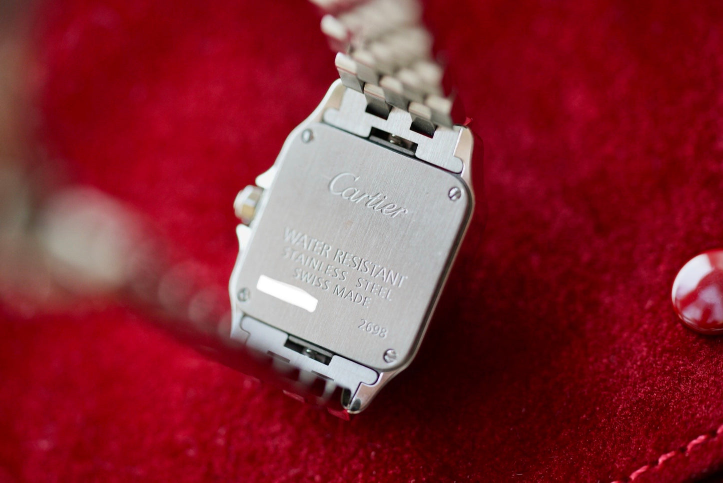 (W25064Z5 / 2698) Cartier Santos Demoiselle Small 20mm Quartz