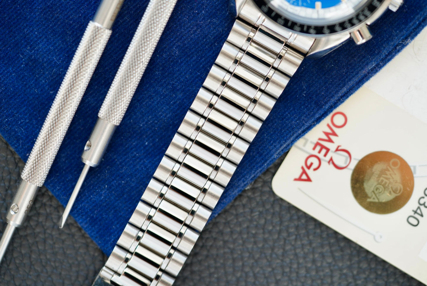 (3510.80) Omega Speedmaster Racing Schumacher Cart Edition 39mm Blue