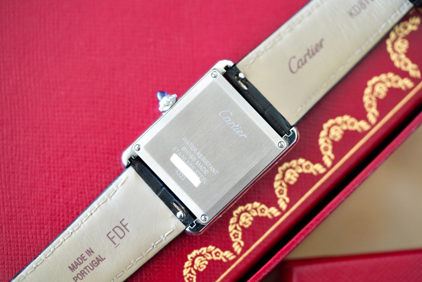 (WSTA0072) 2023 Cartier Tank Must Black Dial