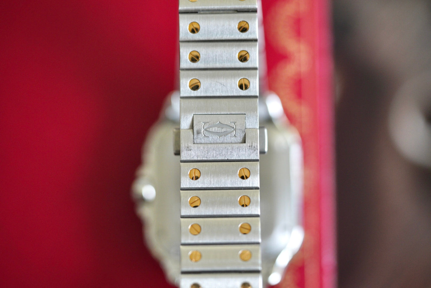 (W2SA0016) 2022 Cartier Santos Medium Two-Tone