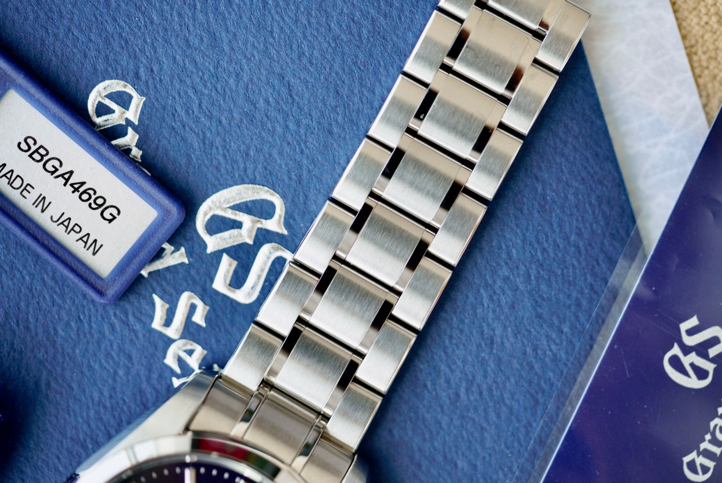(SBGA469) 2021 Grand Seiko Spring Drive “Katsuiro Indigo” 41mm