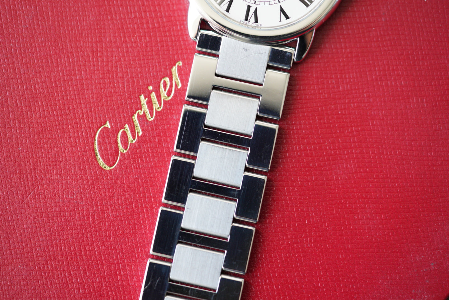 (3603) Cartier Ronde Solo 36mm Stainless Steel Quartz