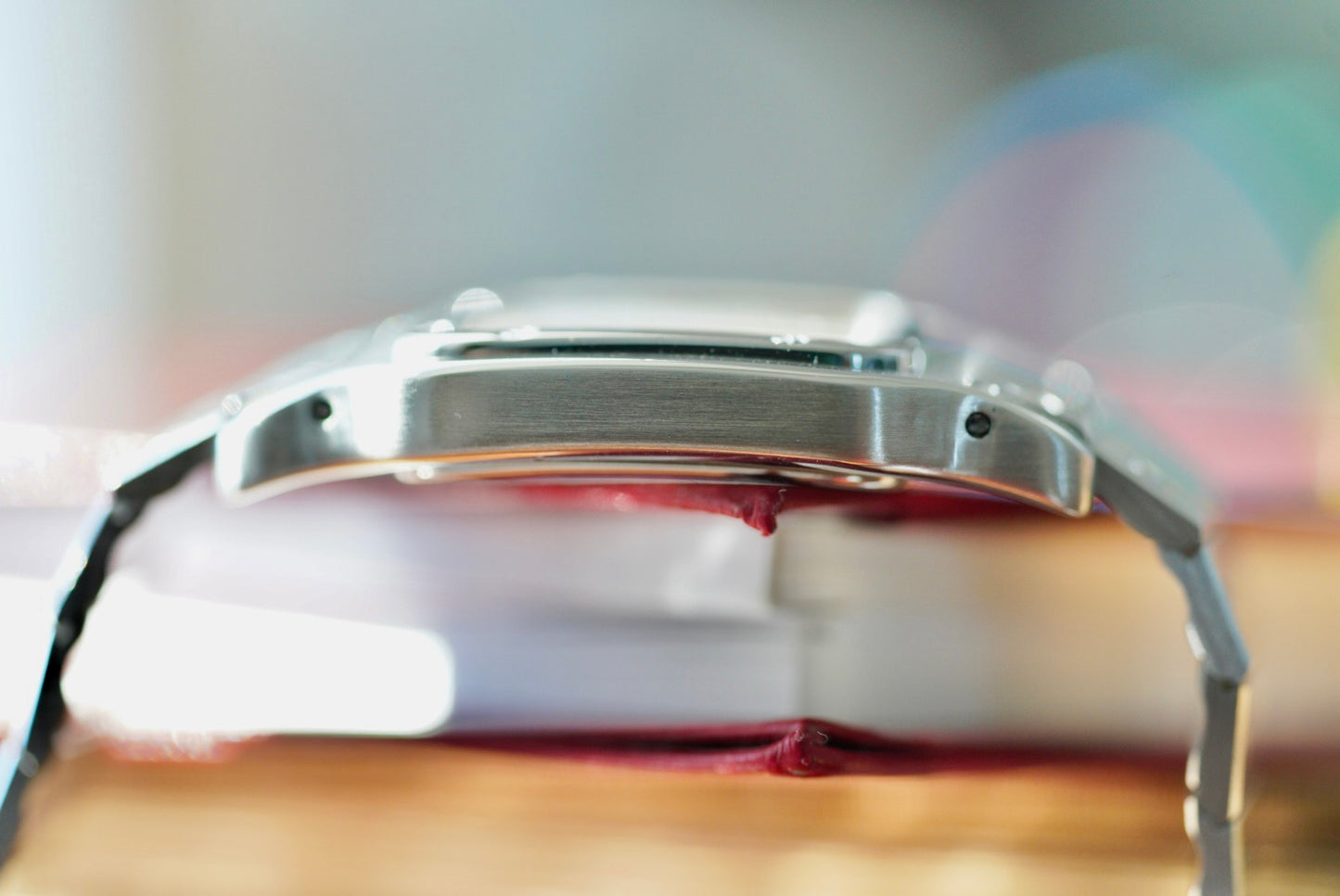 (987901) Cartier Santos Galbée Quartz White/Ivory