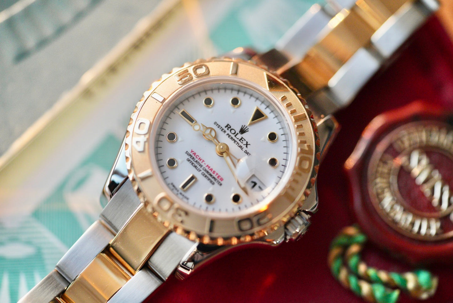(169623) 2001 Rolex Yacht-Master Onyx Dial 29mm
