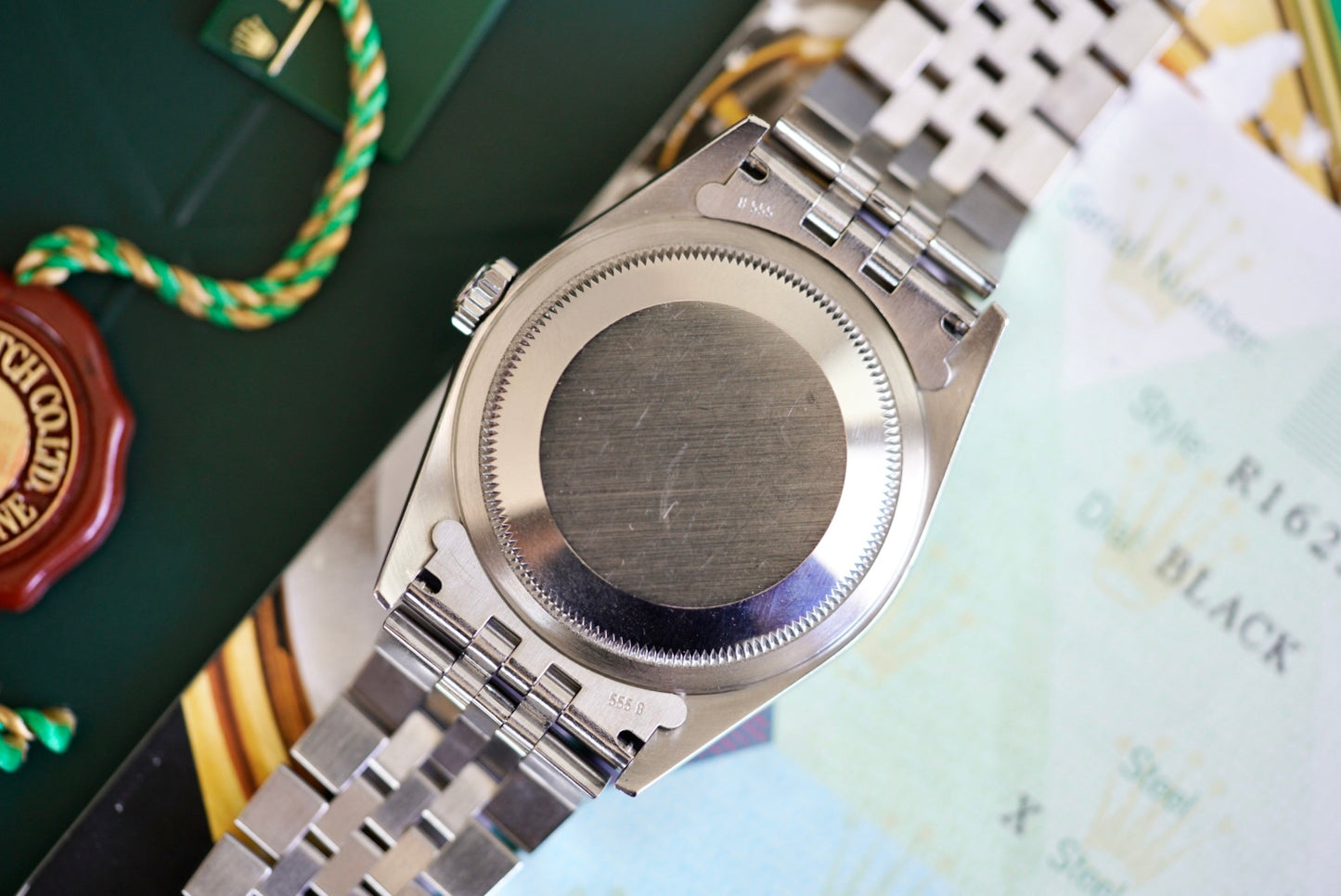 (16234) 2004 Rolex Datejust 36mm Black Dial