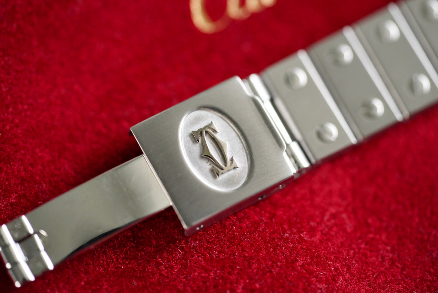 (2960) Cartier Santos Carrée White Dial Automatic 29x41mm