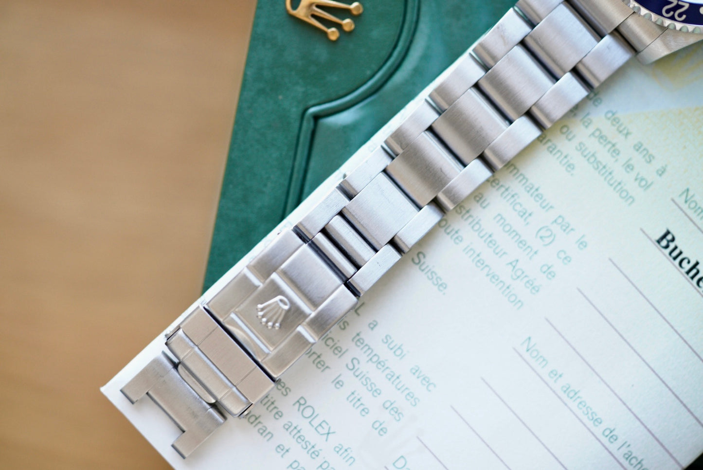 (16710T) 2005 Rolex GMT-Master II “Pepsi” 40mm No Holes Case