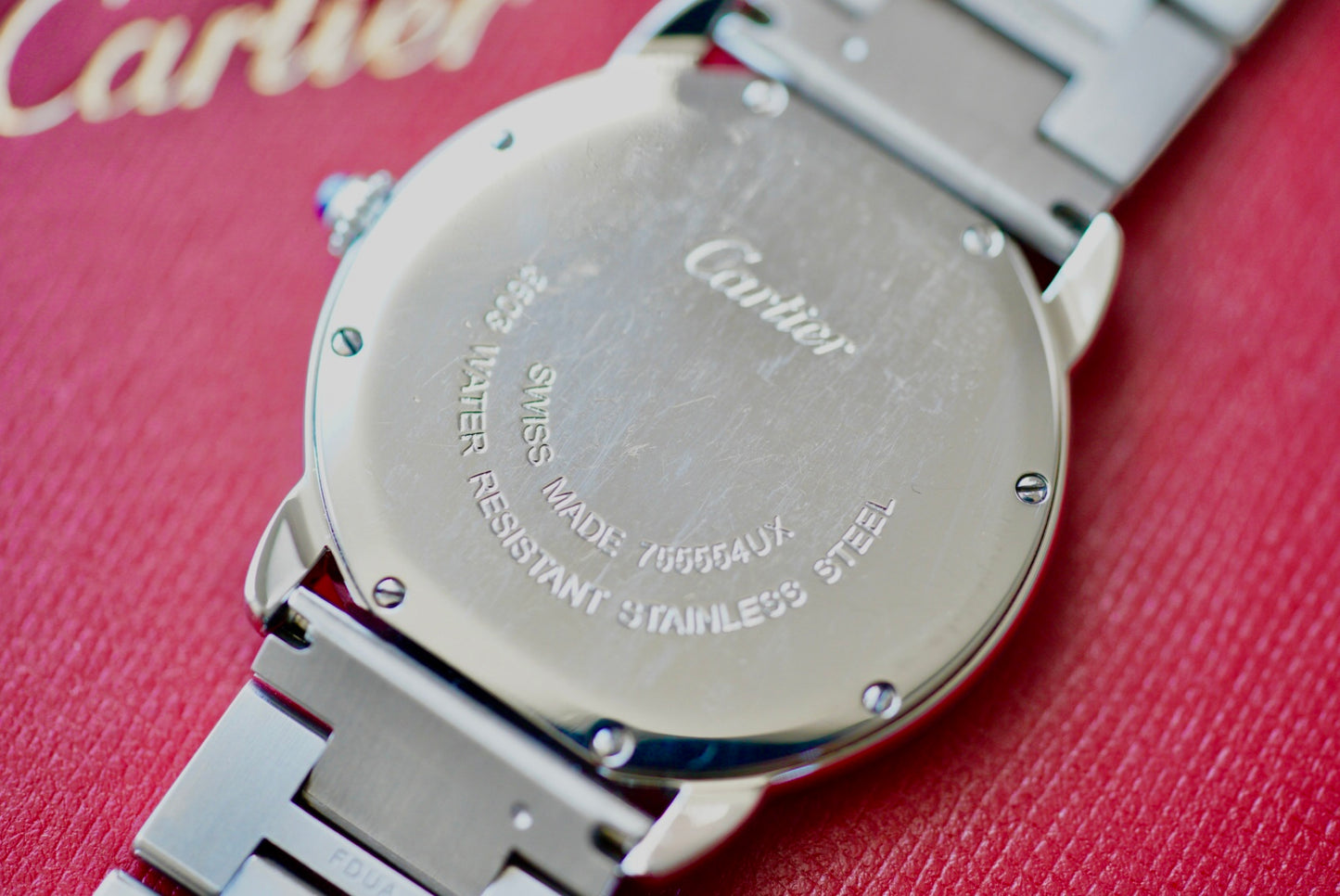 (3603) Cartier Ronde Solo 36mm Stainless Steel Quartz