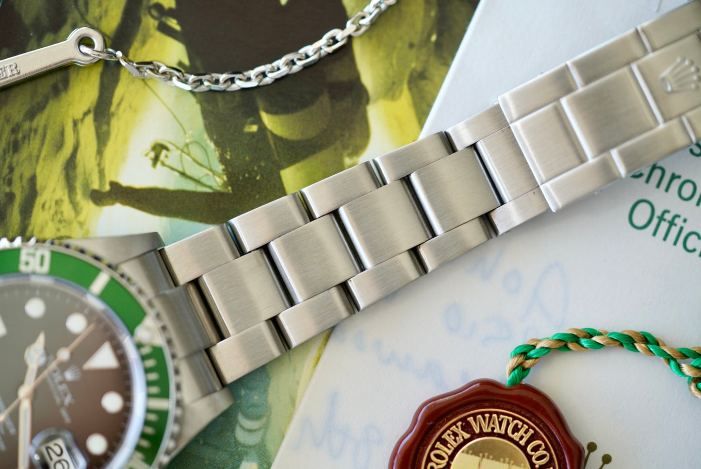 (16610LV) 2007 Rolex Submariner Date “Kermit” 40mm