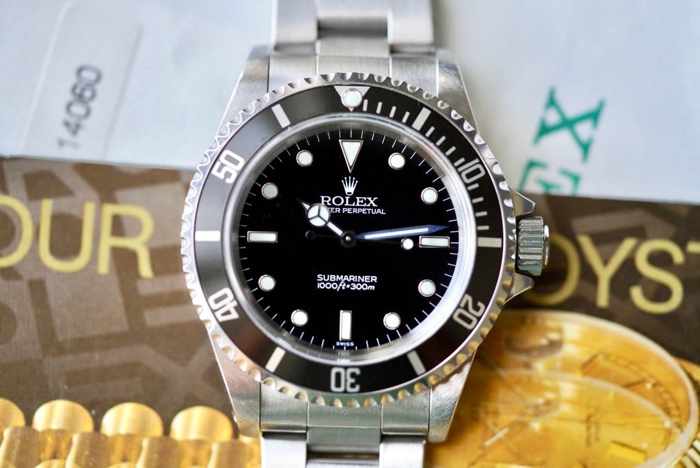 (14060) 1999 Rolex Submariner 40mm No-Date