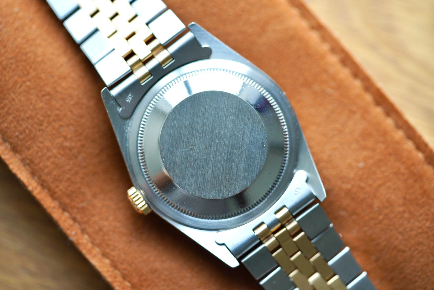 (16233) 1990 Rolex Datejust 36mm Blue Dial