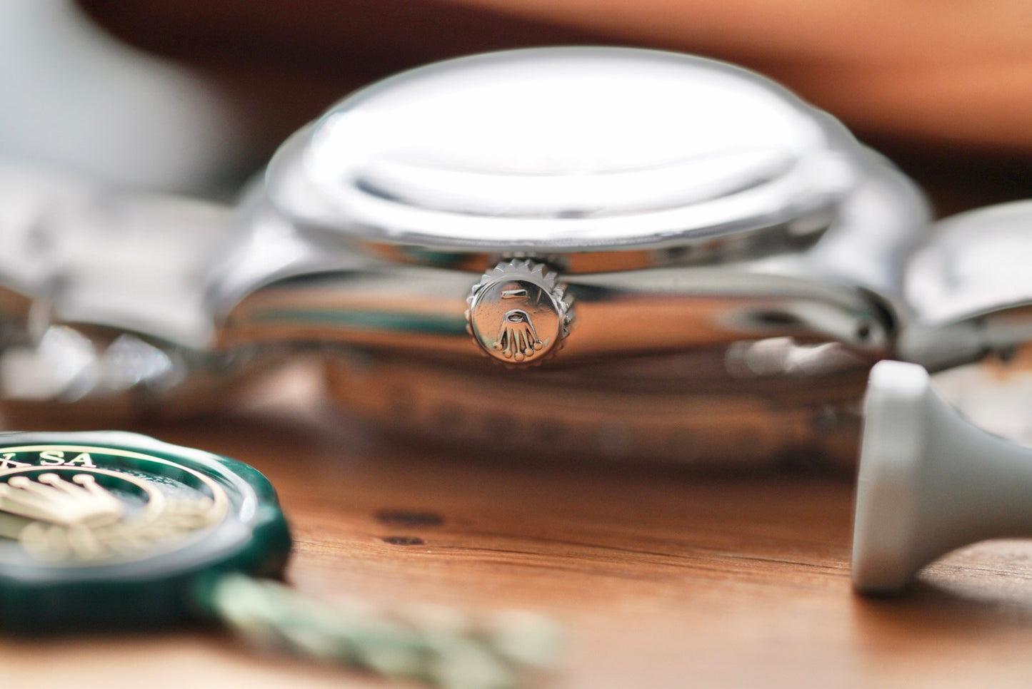 (1007) 1962 Rolex Oyster Perpetual 34mm Grey Dial