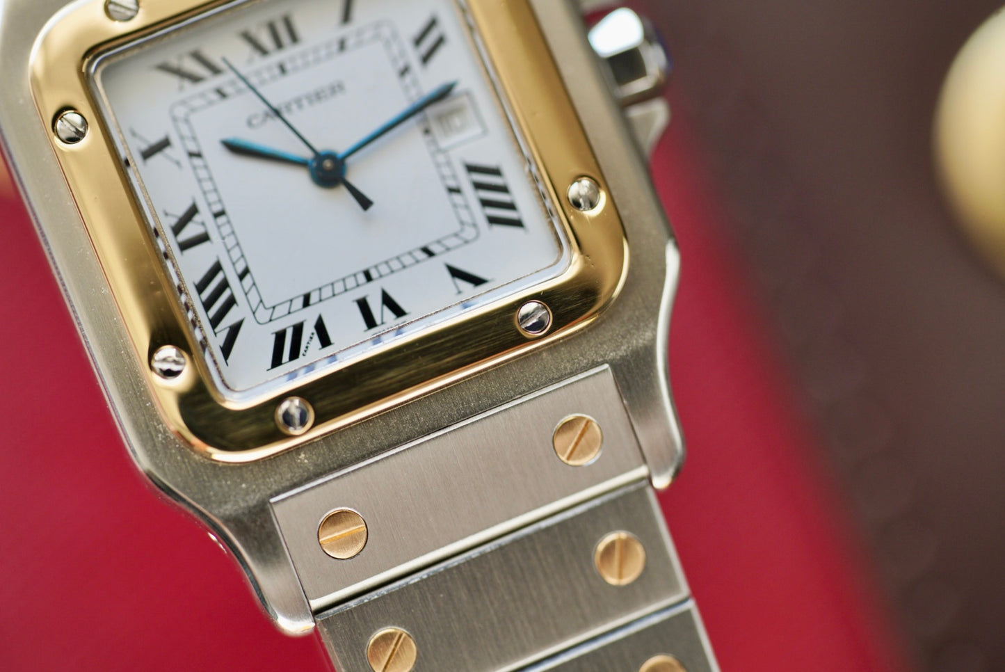 (2961) Cartier Santos Carrée White Dial