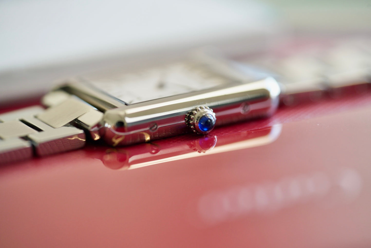 (3170) 2021 Cartier Tank Solo Small Steel Bracelet