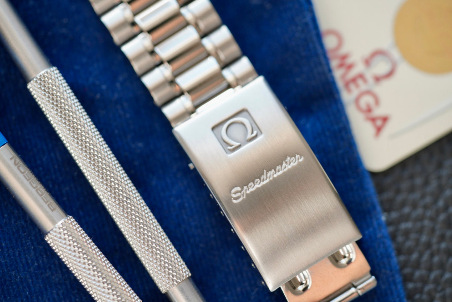 (3510.80) Omega Speedmaster Racing Schumacher Cart Edition 39mm Blue