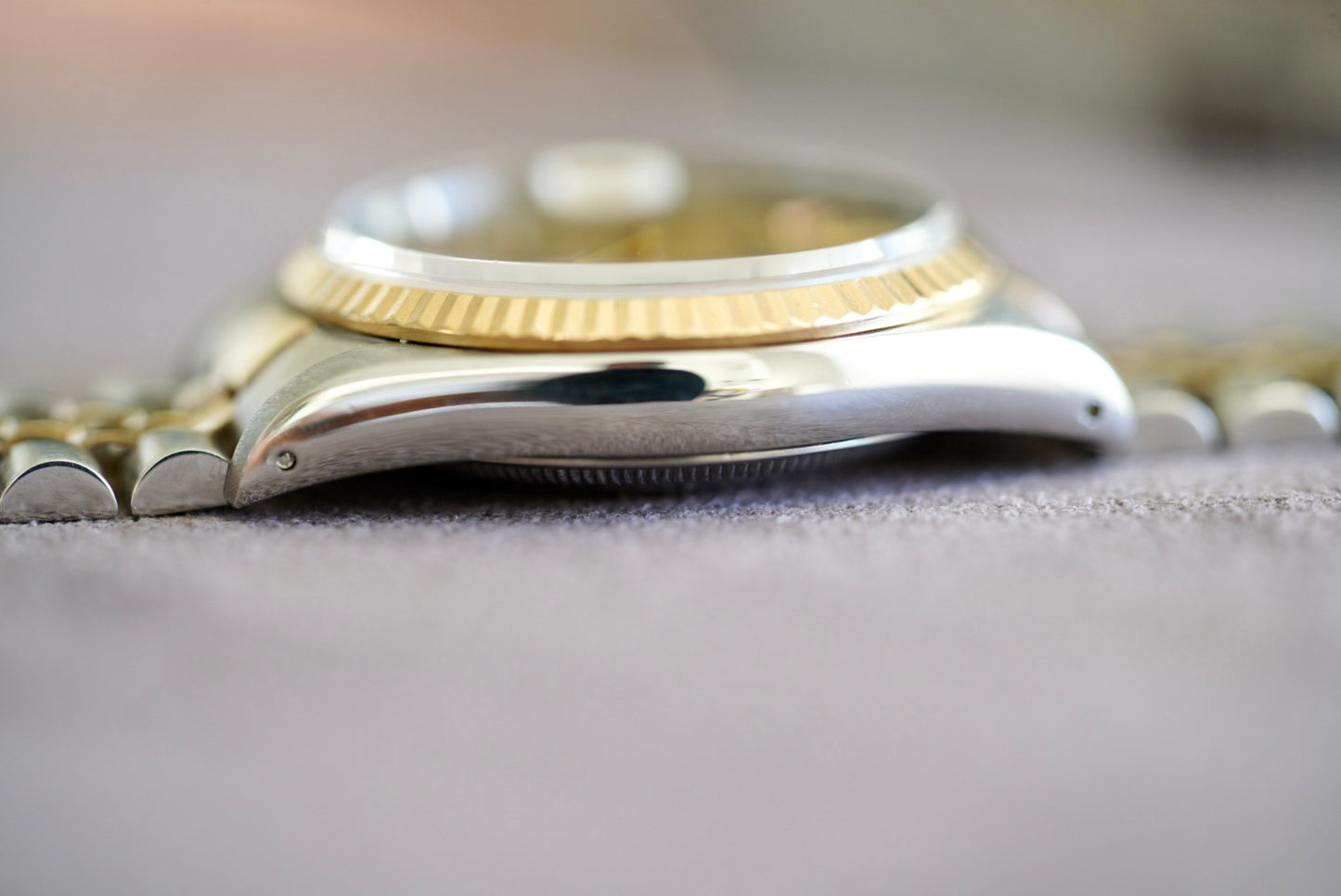 (16233) 1991 Rolex Datejust 36mm Champagne Dial