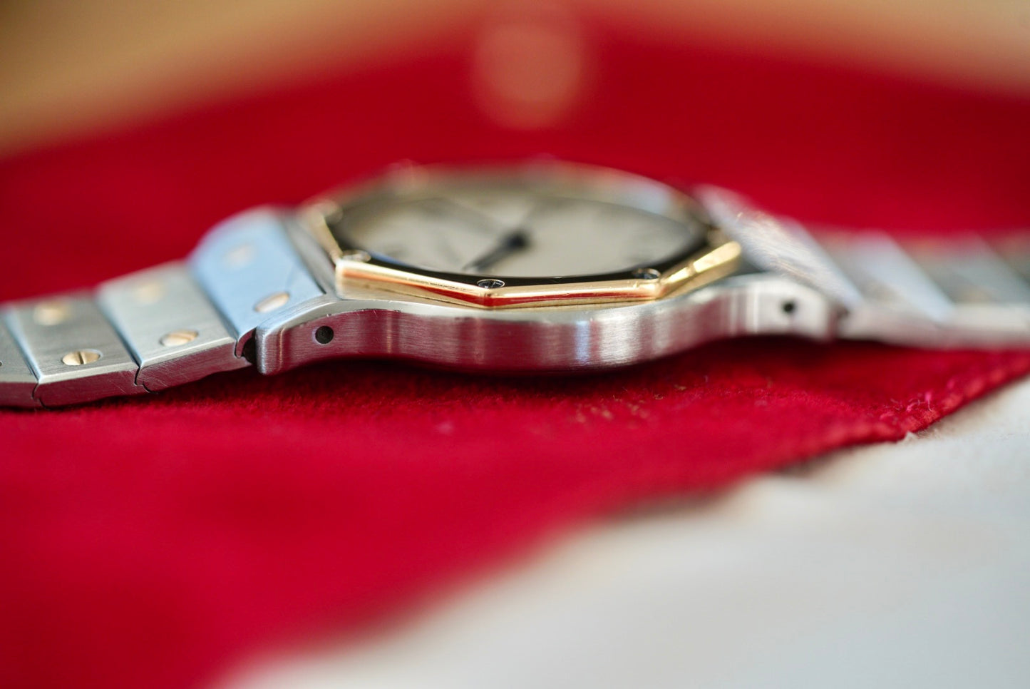 (187902) Cartier Santos Octagon Quartz 30mm