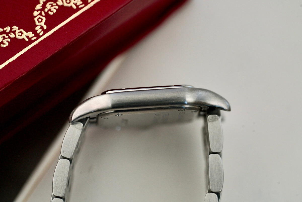 (W25033P5 / 1320) 2003 Cartier Panthère Quartz Steel 22mm