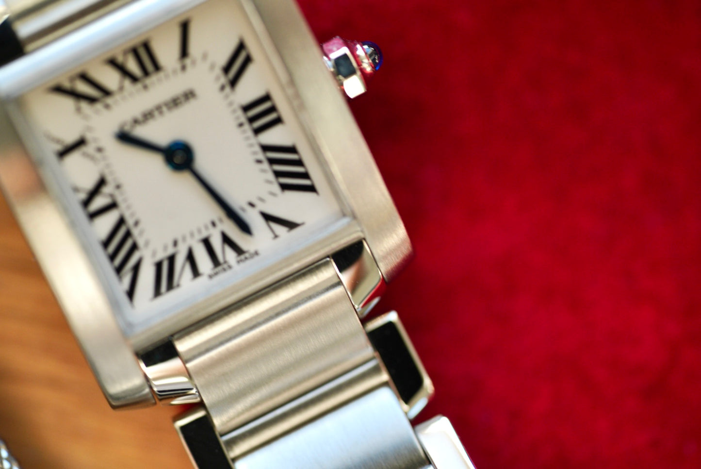 (2384) Cartier Tank Francaise Small Quartz 20x25mm