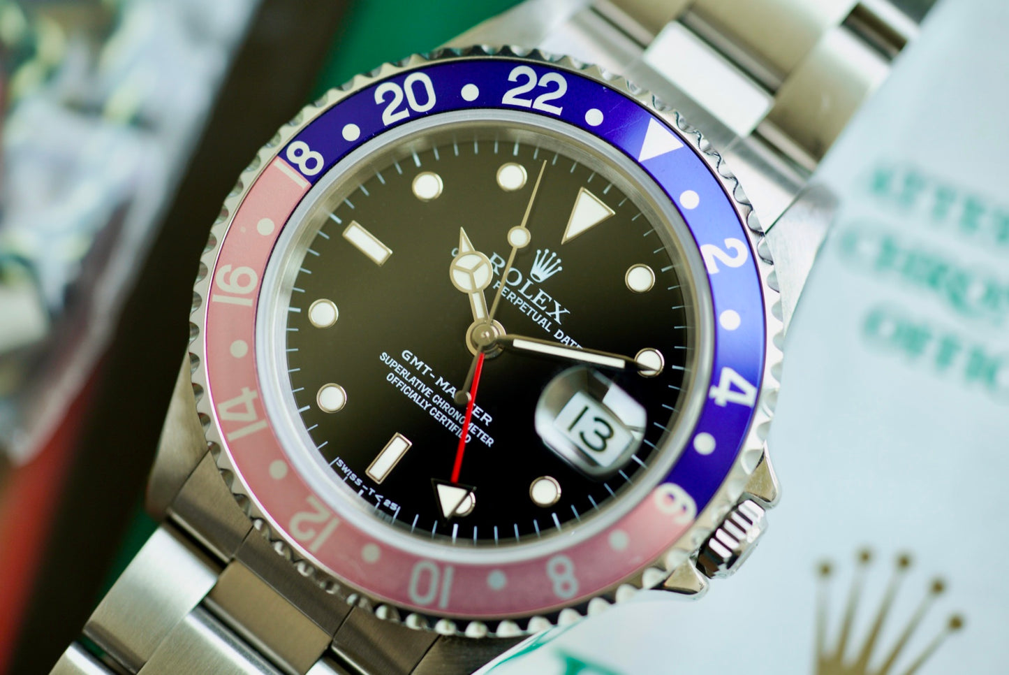 (16700) 1996 Rolex GMT-Master “Pepsi” 40mm