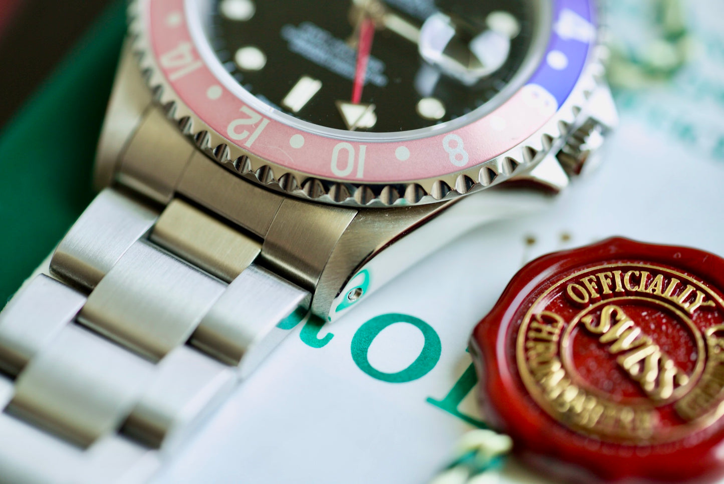 (16700) 1996 Rolex GMT-Master “Pepsi” 40mm