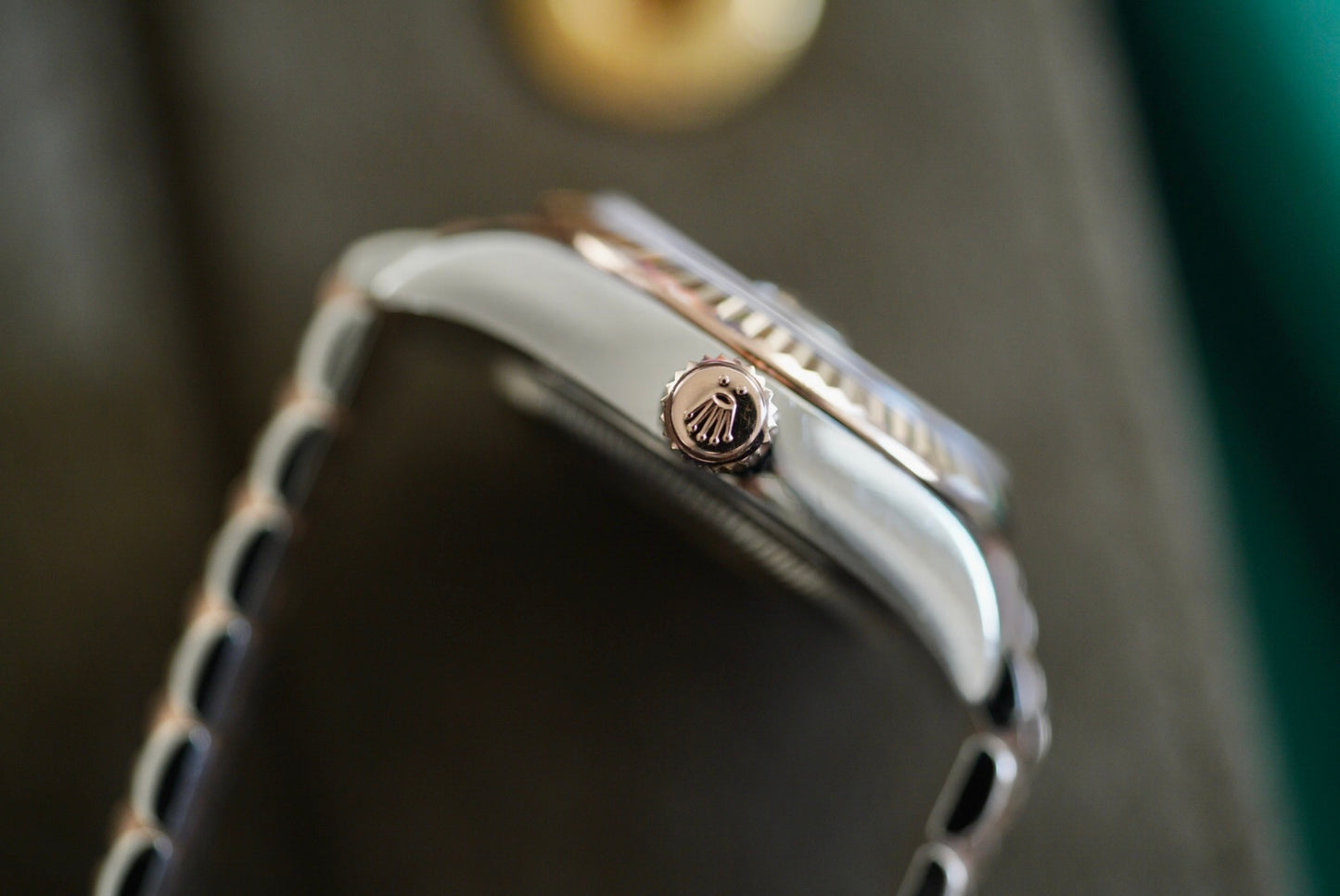 (279171) 2019 Rolex Datejust 28mm Olive Green Diamond Dial