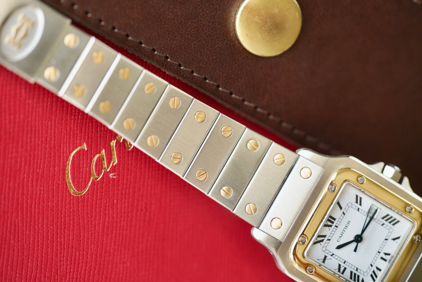 (2961) Cartier Santos Carrée White Dial