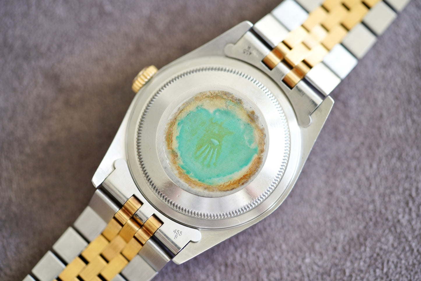 (16233) 1990 Rolex Datejust 36mm Ivory Anniversary Arabic Dial