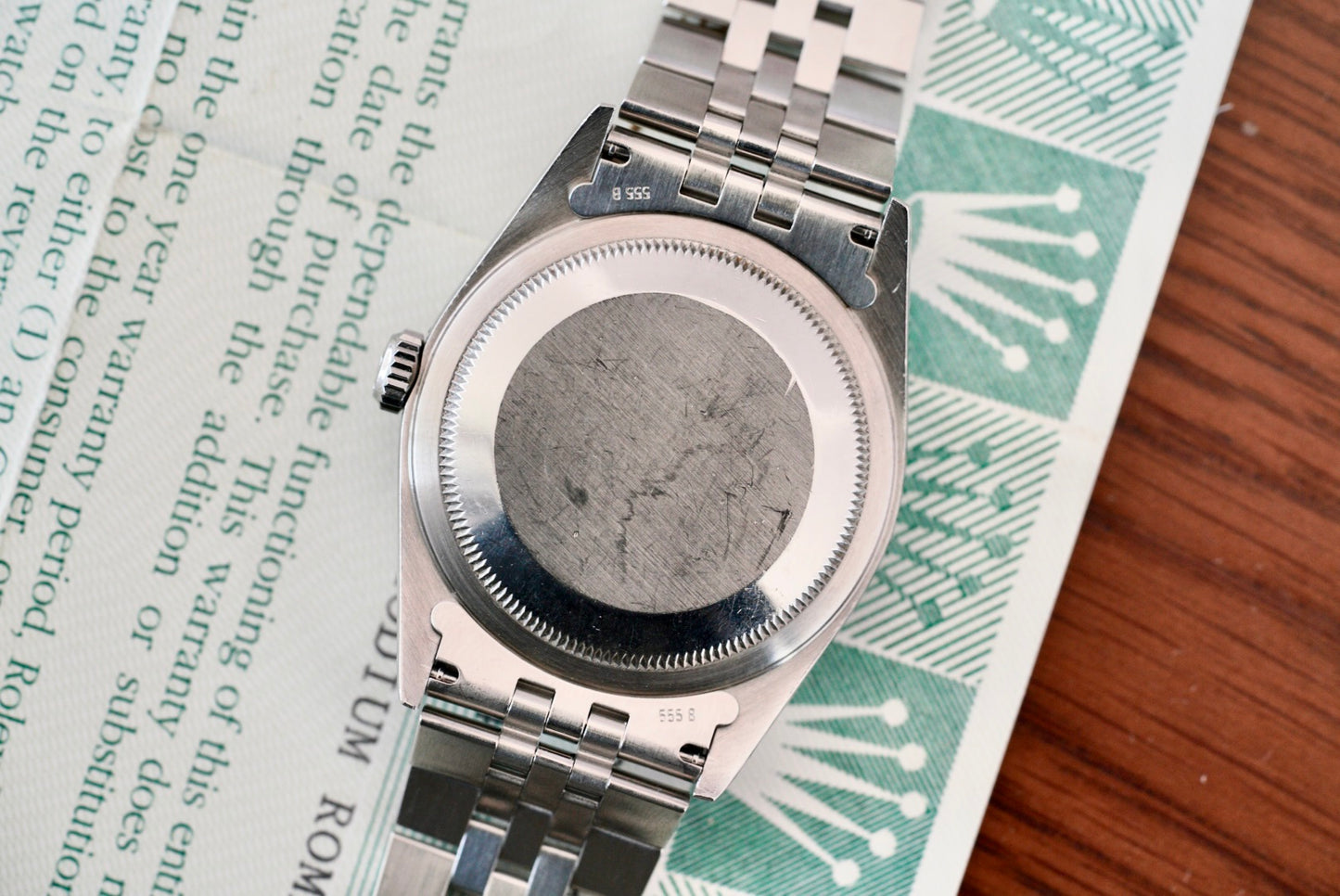 (16234) 1999 Rolex Datejust 36mm ‘Rhodium Roman’