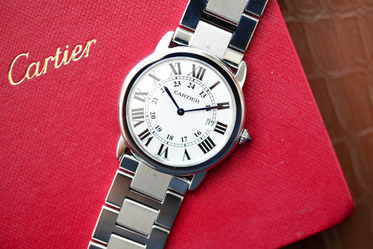 (3603) Cartier Ronde Solo 36mm Stainless Steel Quartz