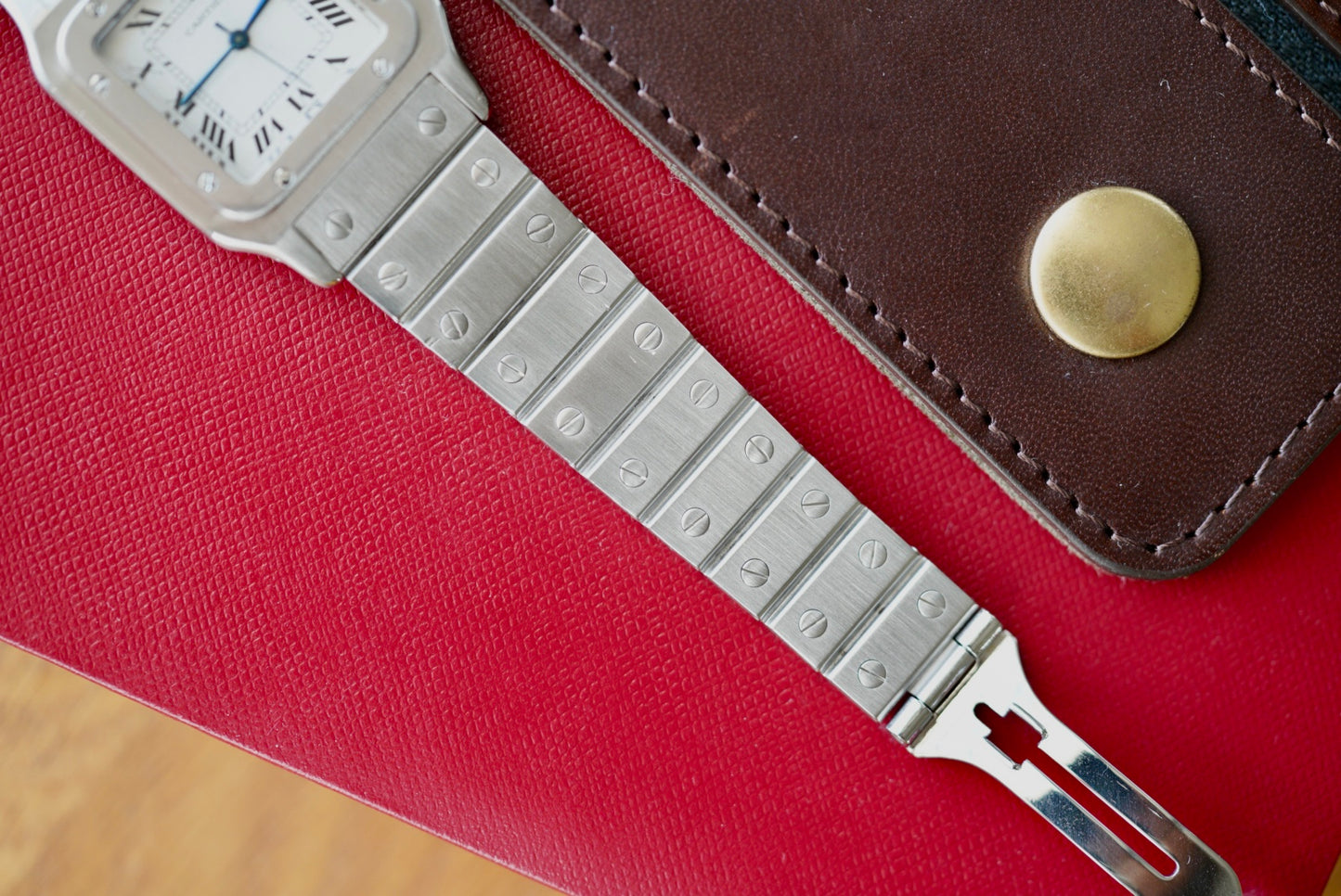 (2960) Cartier Santos Carrée White Spider Dial