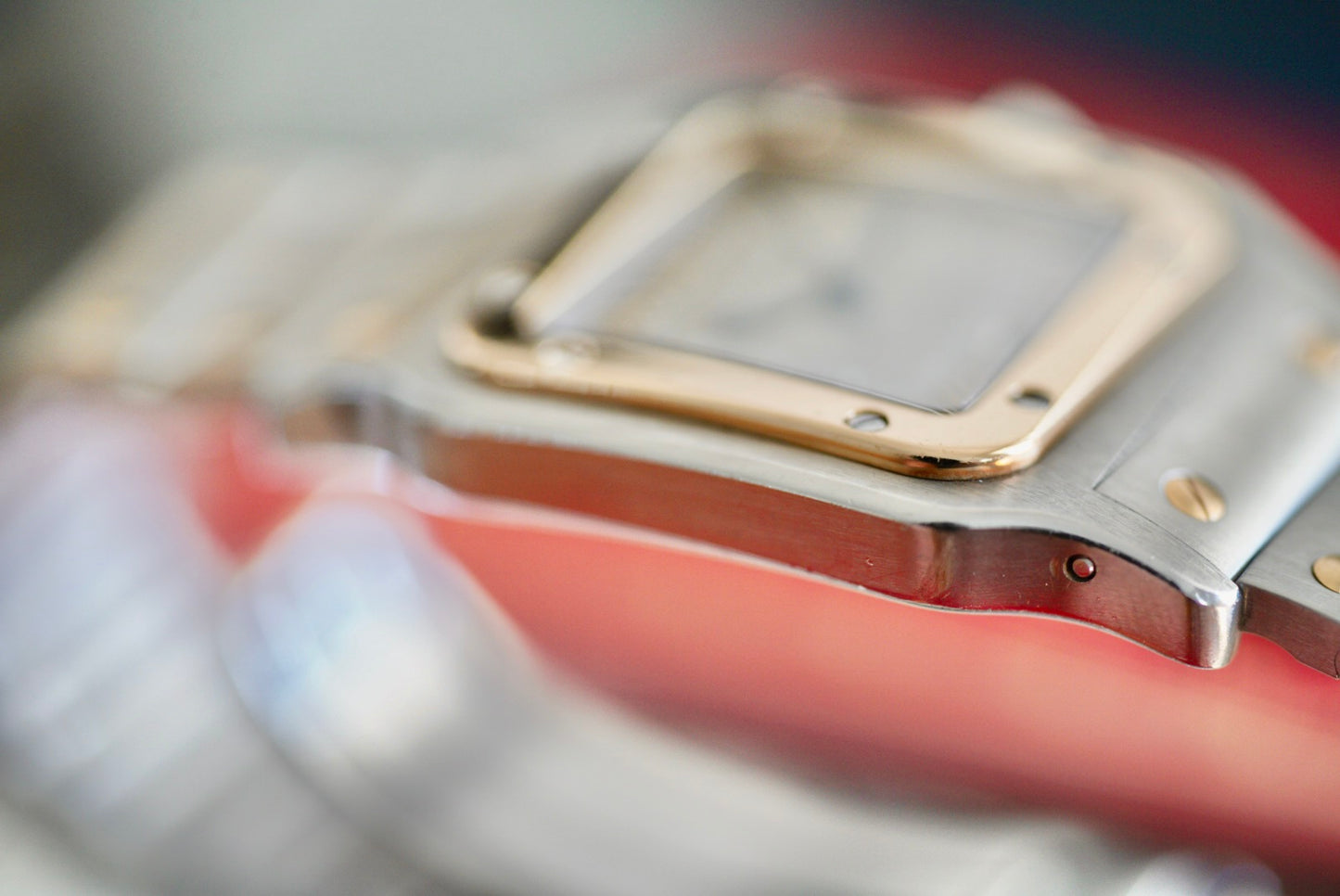 (187901) 1996 Cartier Santos Galbée ‘Mocha’ Quartz