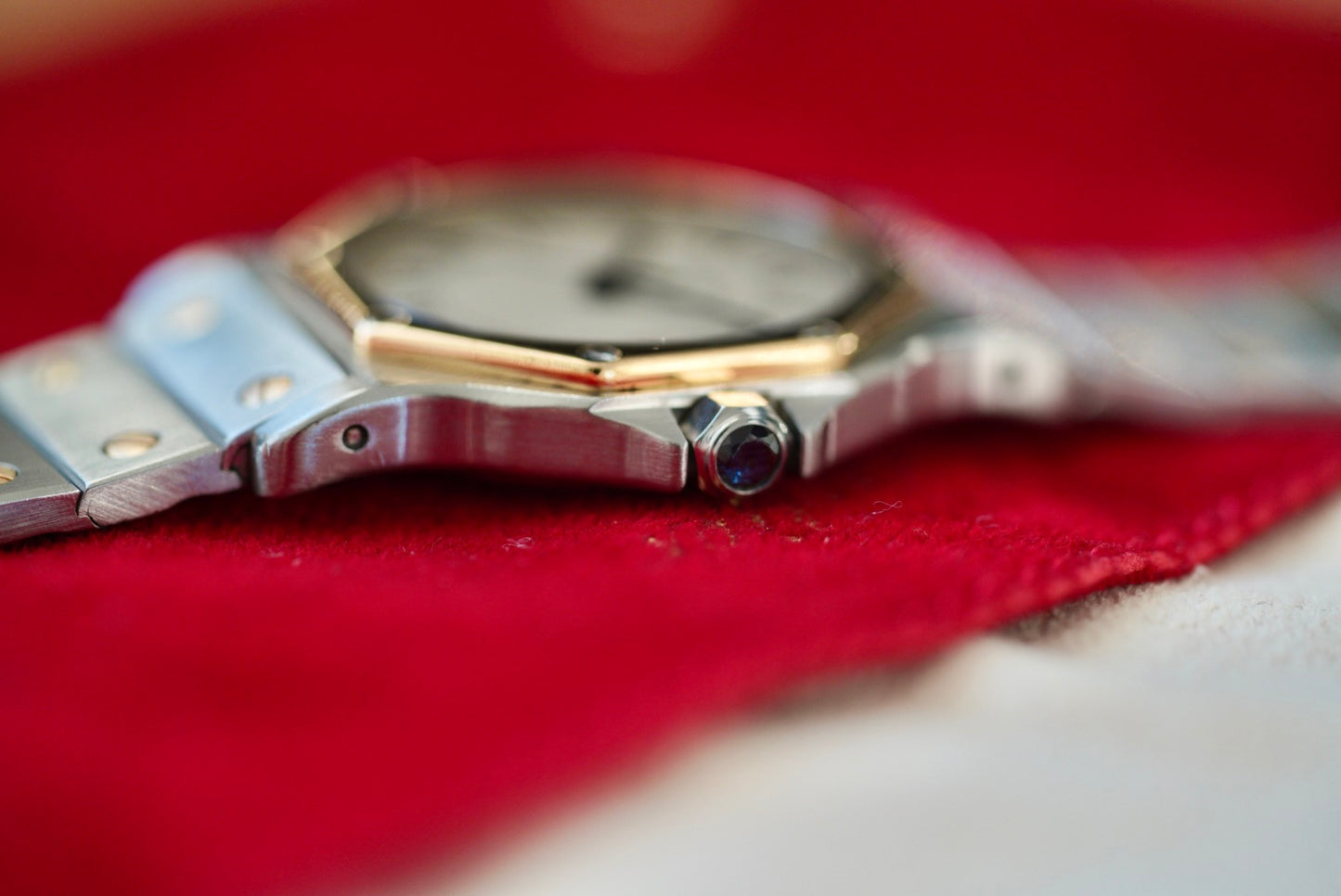 (187902) Cartier Santos Octagon Quartz 30mm