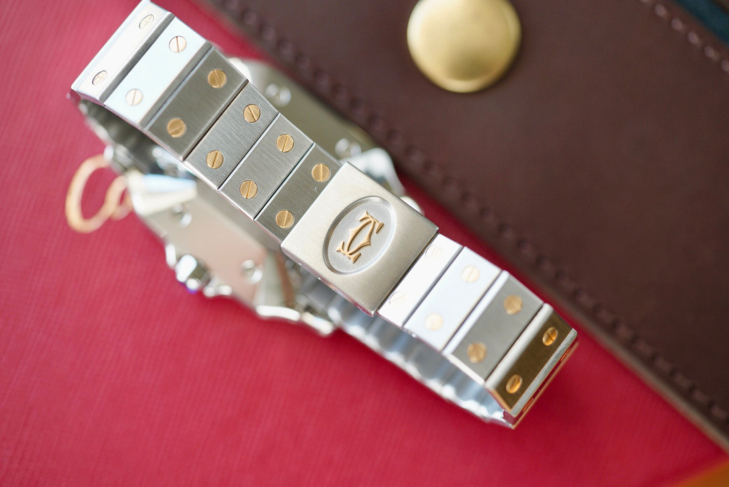 (2961) Cartier Santos Carrée White Dial