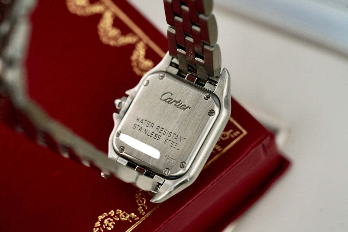 (W25033P5 / 1320) 2003 Cartier Panthère Quartz Steel 22mm