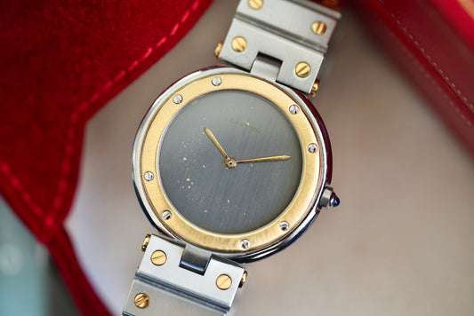 (8192) Cartier Santos Vendome Ghost Dial 32mm Quartz Two-tone