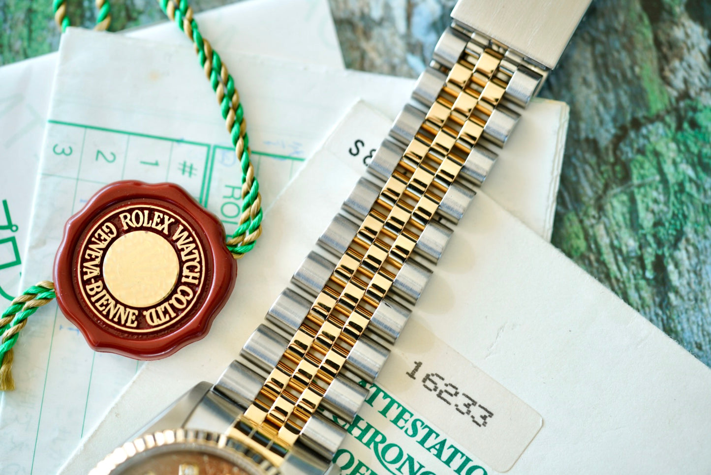 (16233) 1994 Rolex Datejust 36mm Silver Anniversary Diamond Dial