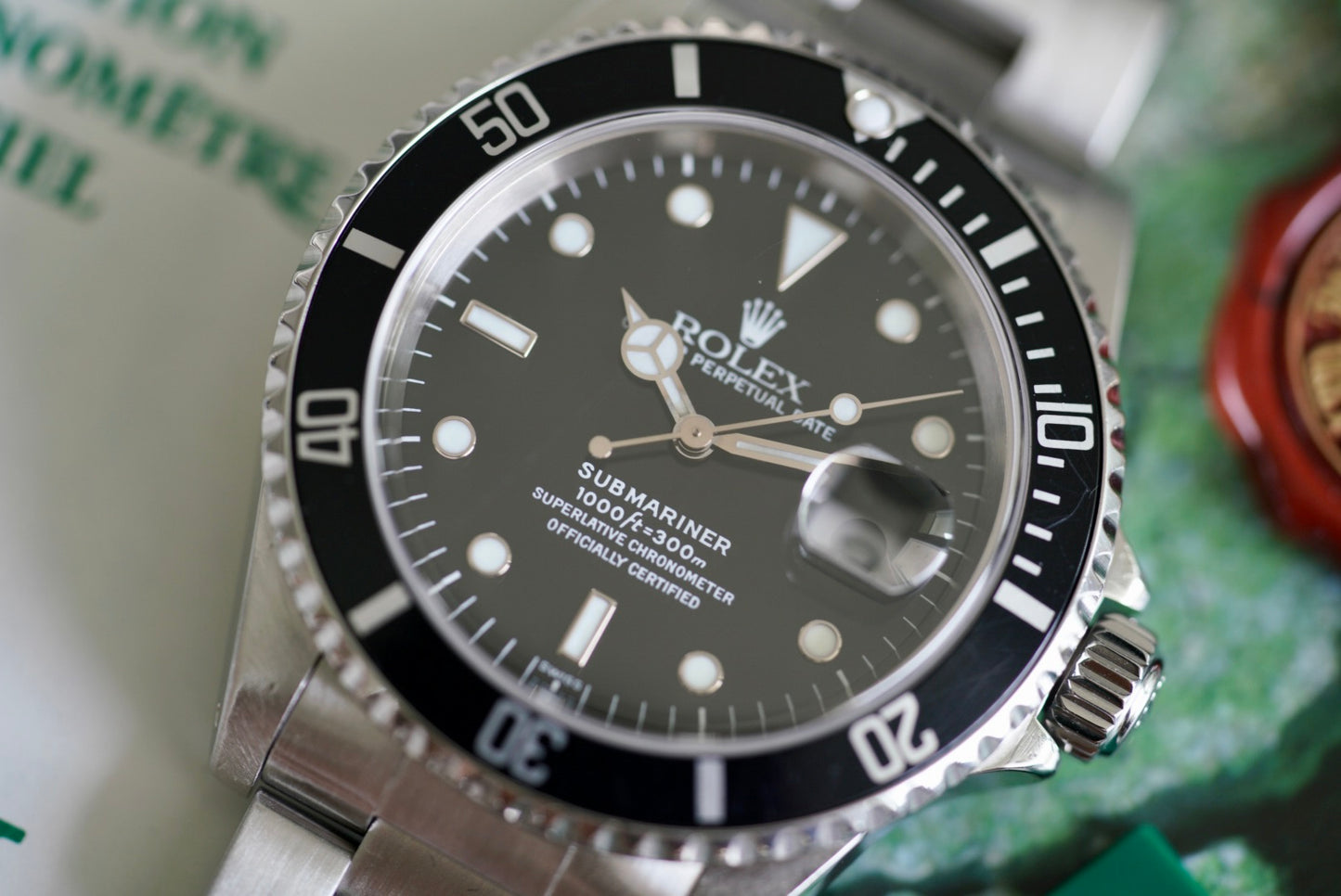 (16610) 1999 Rolex Submariner 40mm ‘Swiss’ Only Dial