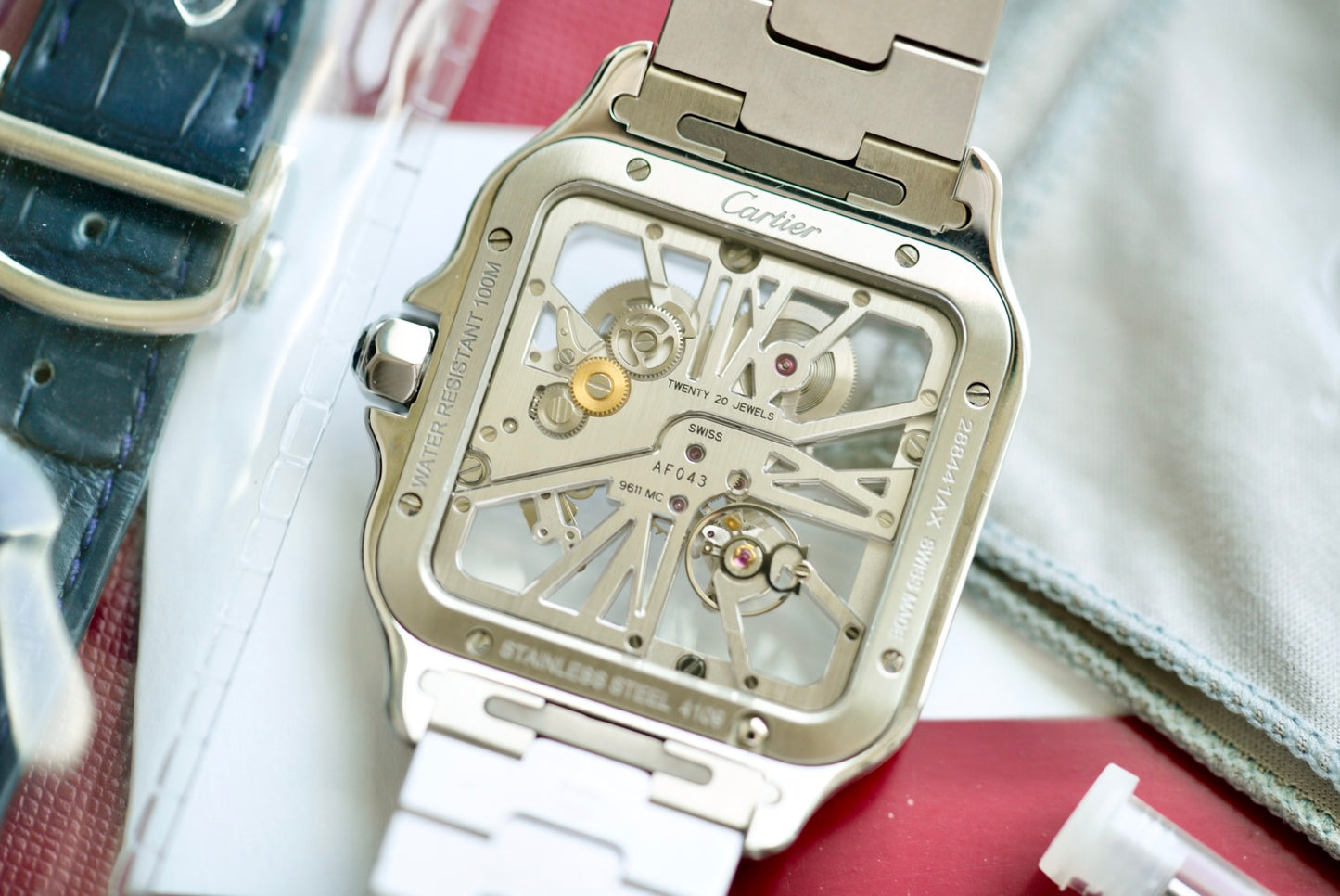 (WHSA0015) 2020 Cartier Santos Skeleton